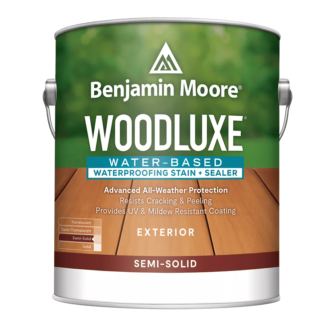 Woodluxe® Water-Based Waterproofing Stain + Sealer - Semi-Solid 0693