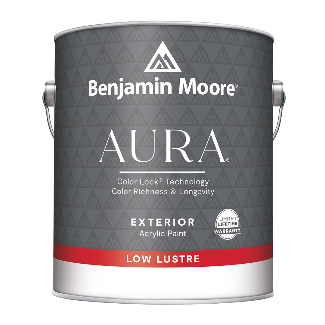 Aura Waterborne Exterior Paint - Low Lustre Finish N634