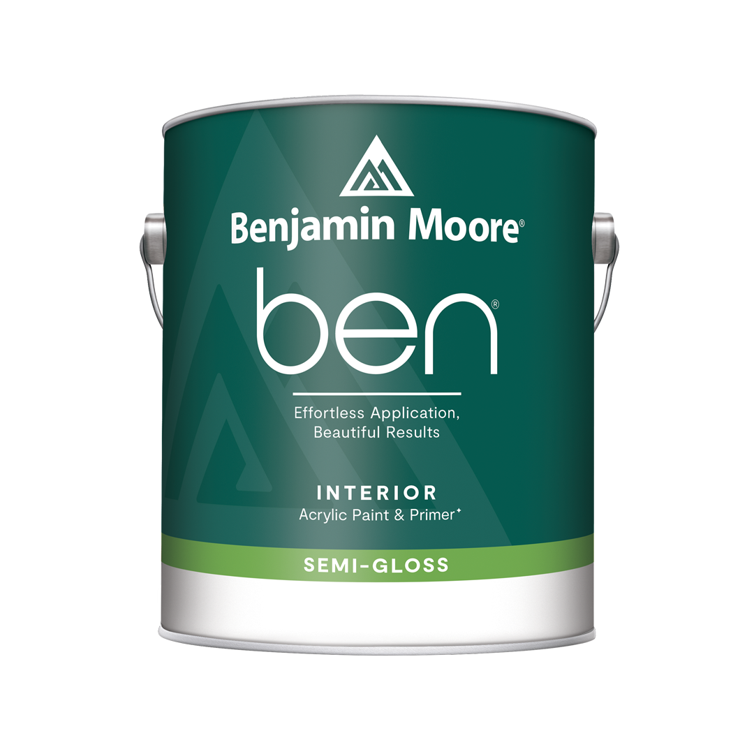 Ben Waterborne Interior Paint- Semi-Gloss N627