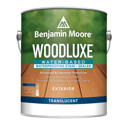 Woodluxe® Water-Based Waterproofing Stain + Sealer - Translucent 0691