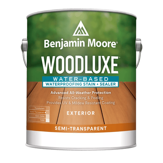 Woodluxe® Water-Based Waterproofing Stain + Sealer - Semi-Transparent 0692