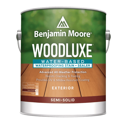 Woodluxe® Water-Based Waterproofing Stain + Sealer - Semi-Solid 0693