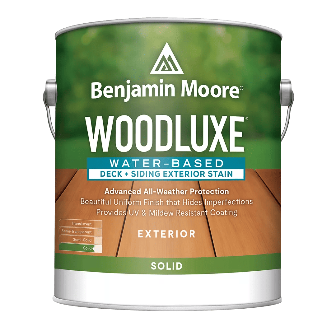 Woodluxe® Water-Based Deck + Siding Exterior Stain - Solid 0694