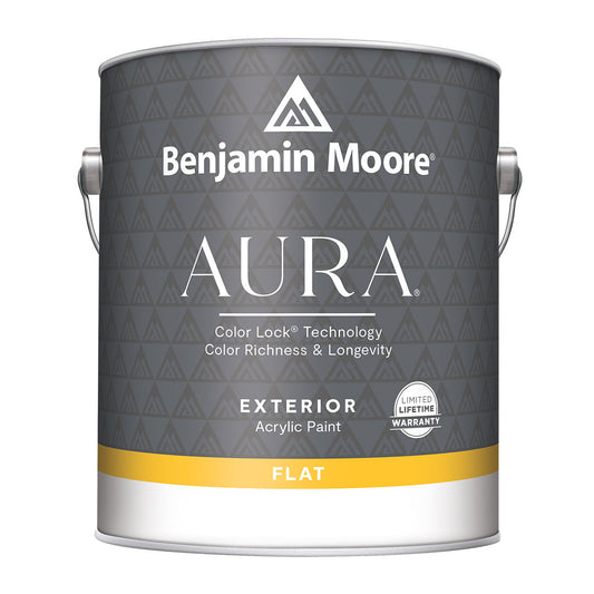 Aura Waterborne Exterior Paint - Flat Finish N629