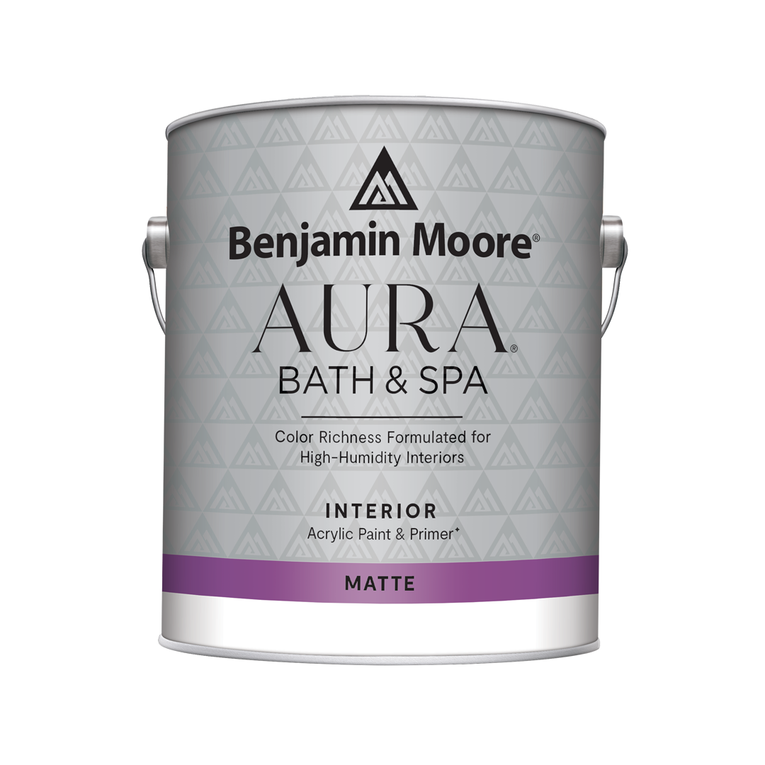Aura® Bath & Spa Waterborne Interior Paint - Matte Finish 0532