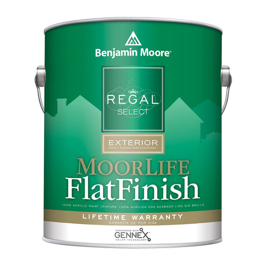 Regal® Select Exterior Paint — MoorLife® Flat Finish RSE FLAT