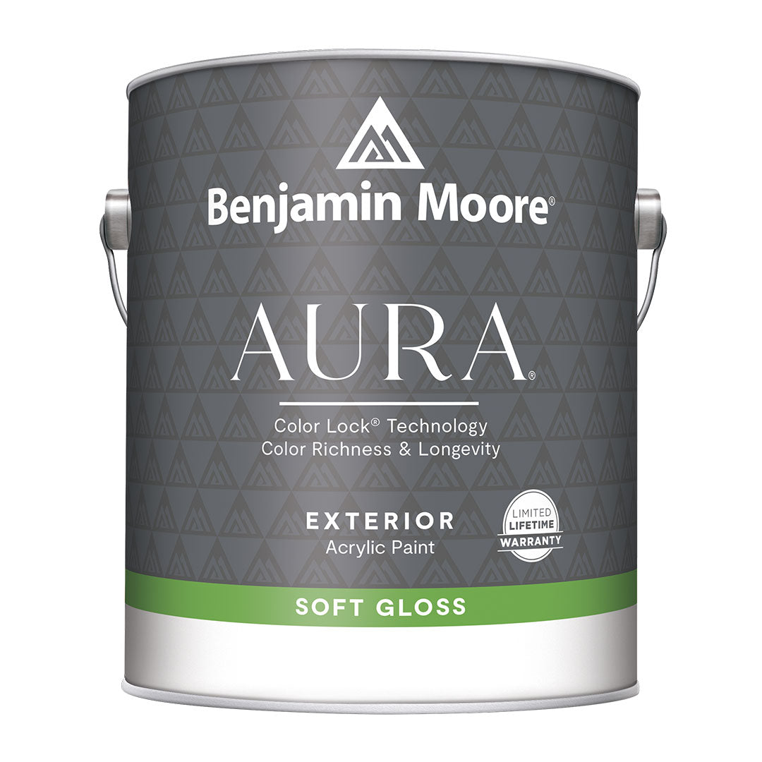 Aura Waterborne Exterior Paint - Soft Gloss Finish N632