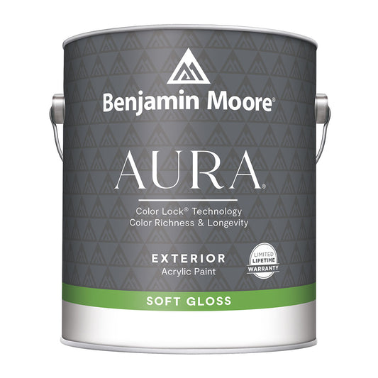 Aura Waterborne Exterior Paint - Soft Gloss Finish N632