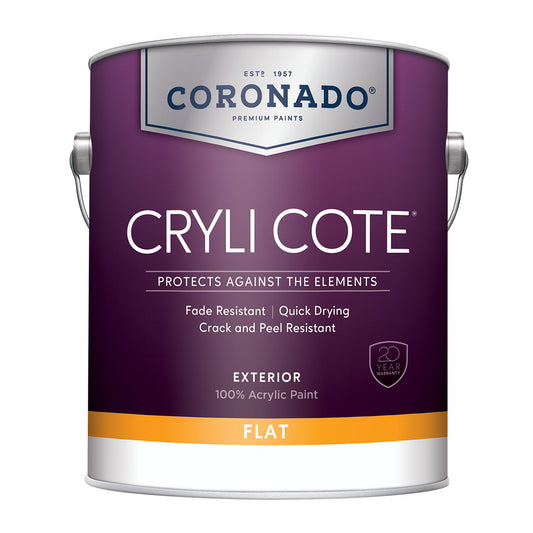 Cryli Cote® Acrylic Exterior Paint - Flat N10