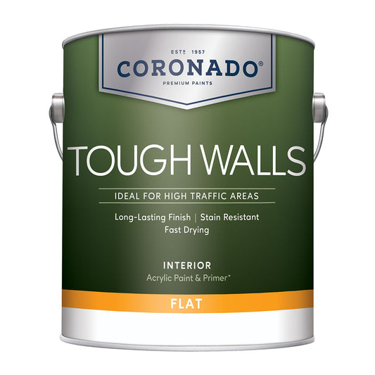 Tough Walls Acrylic Paint - Flat 16