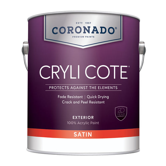 Cryli Cote® Acrylic Exterior Paint - Satin N410