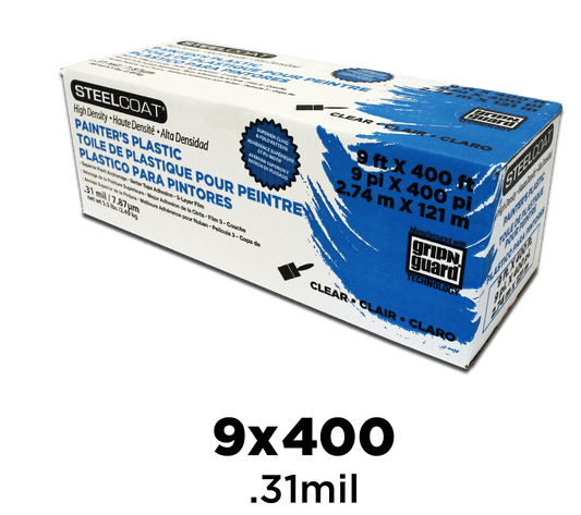 Petoskey Steelcoat P9941-06 9' x 400' .31mil High Painters Plastic